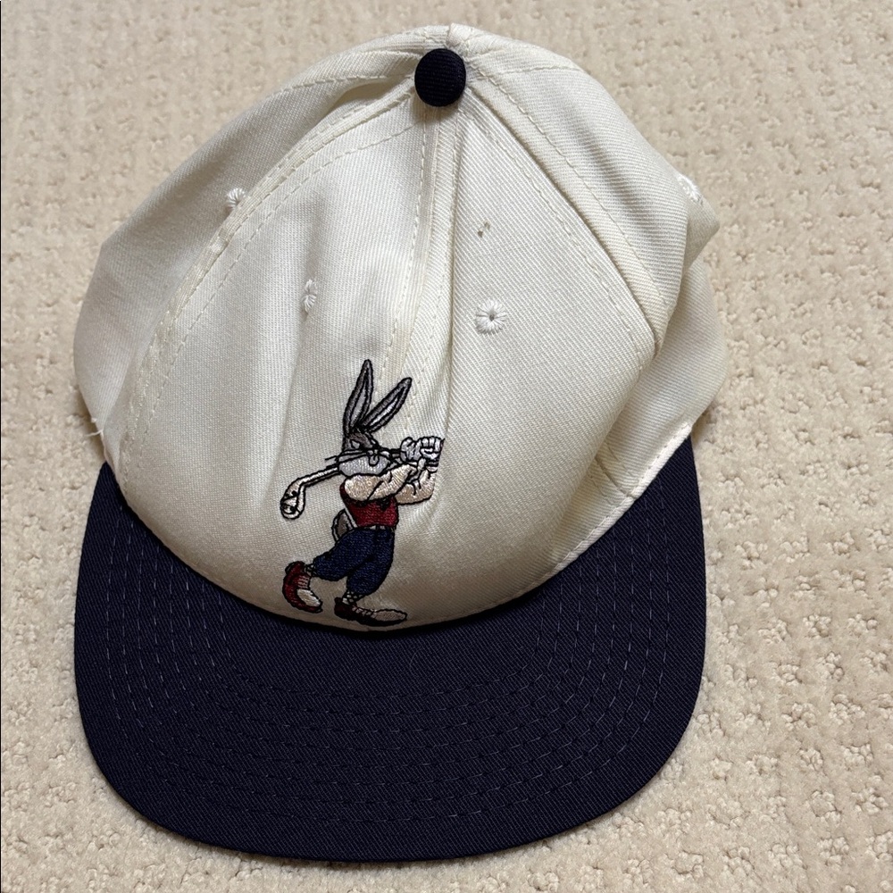 Warner Bros. Bugs Bunny Kids Cap - Cream and Blue